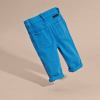 Jean skinny avec détails check - Chalk Blue