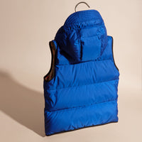 Veste sans manches rembourrée avec capuche - Brilliant Blue