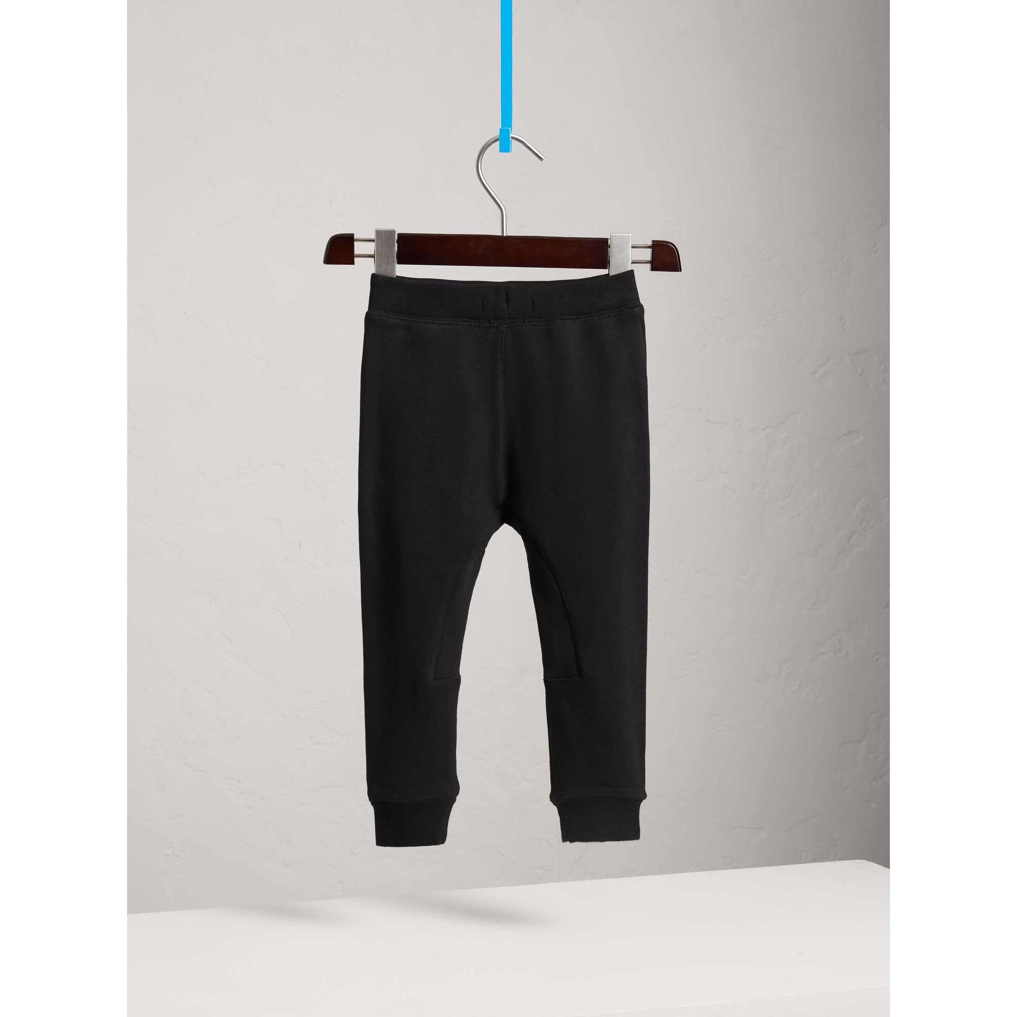 Pantalon de survêtement en coton avec cordon de serrage - Black
