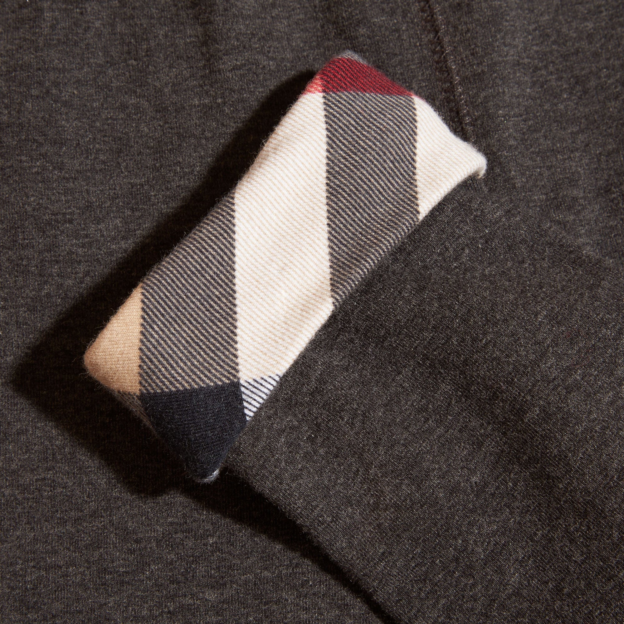 Legging en coton extensible - Mid Grey Melange