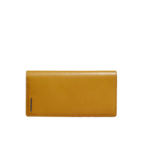 Portefeuille continental en cuir London - Larch Yellow