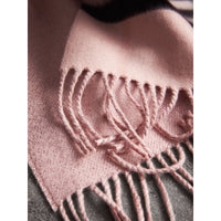 Écharpe en cachemire à motif check métallisé réversible - Ash Rose