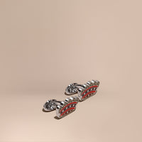 Boutons de manchette Couronne - Mineral Blue