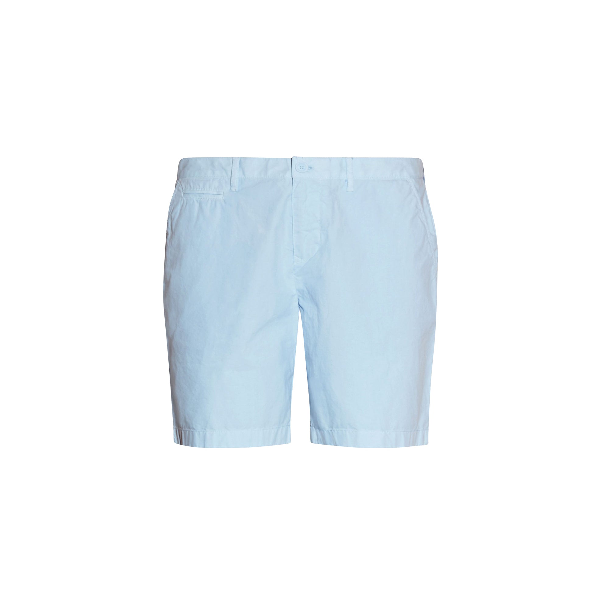 Short chino en popeline de coton - Pale Opal Blue