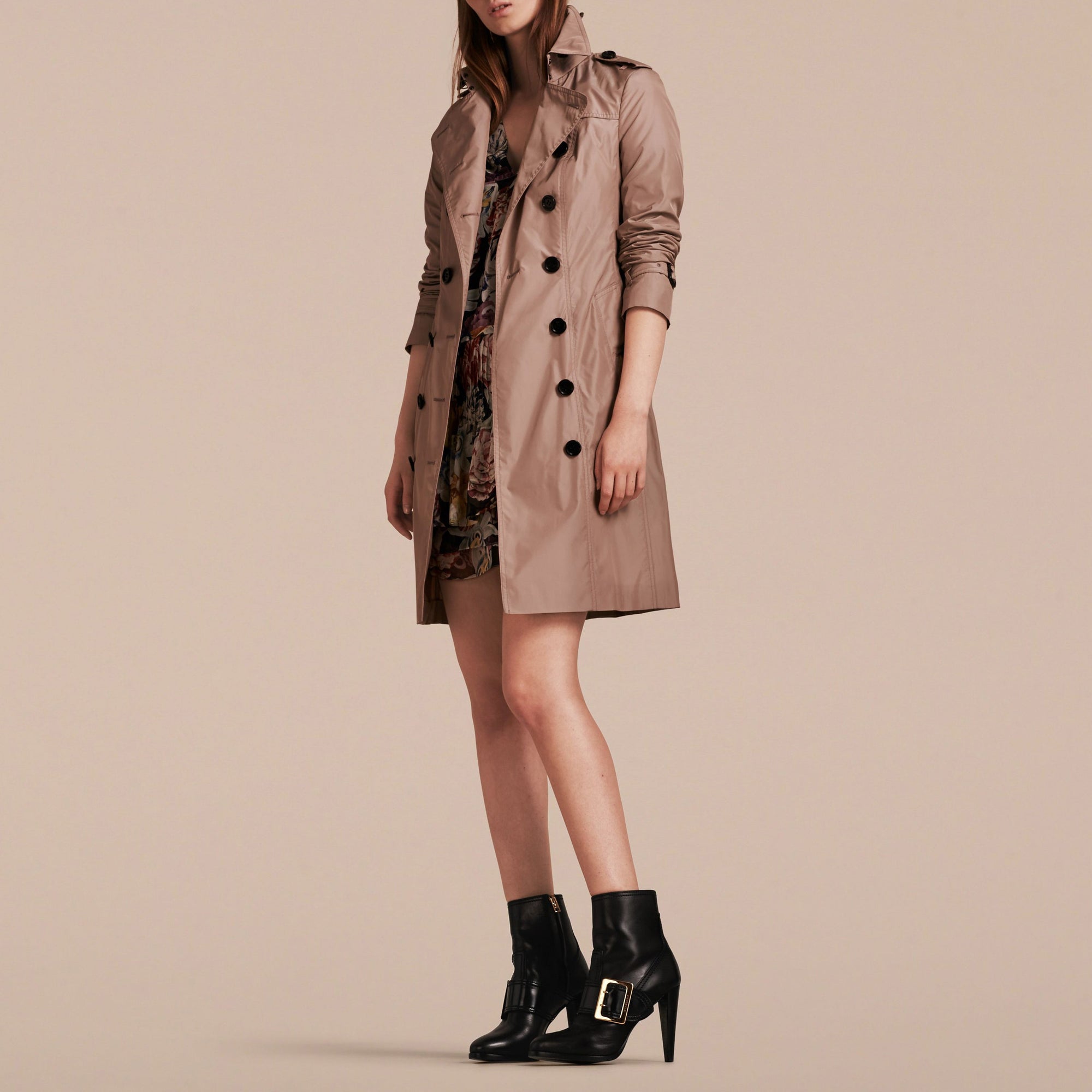 Trench-coat léger - Nude