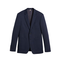 Costume Travel Tailoring de coupe étroite en coton mélangé - Navy