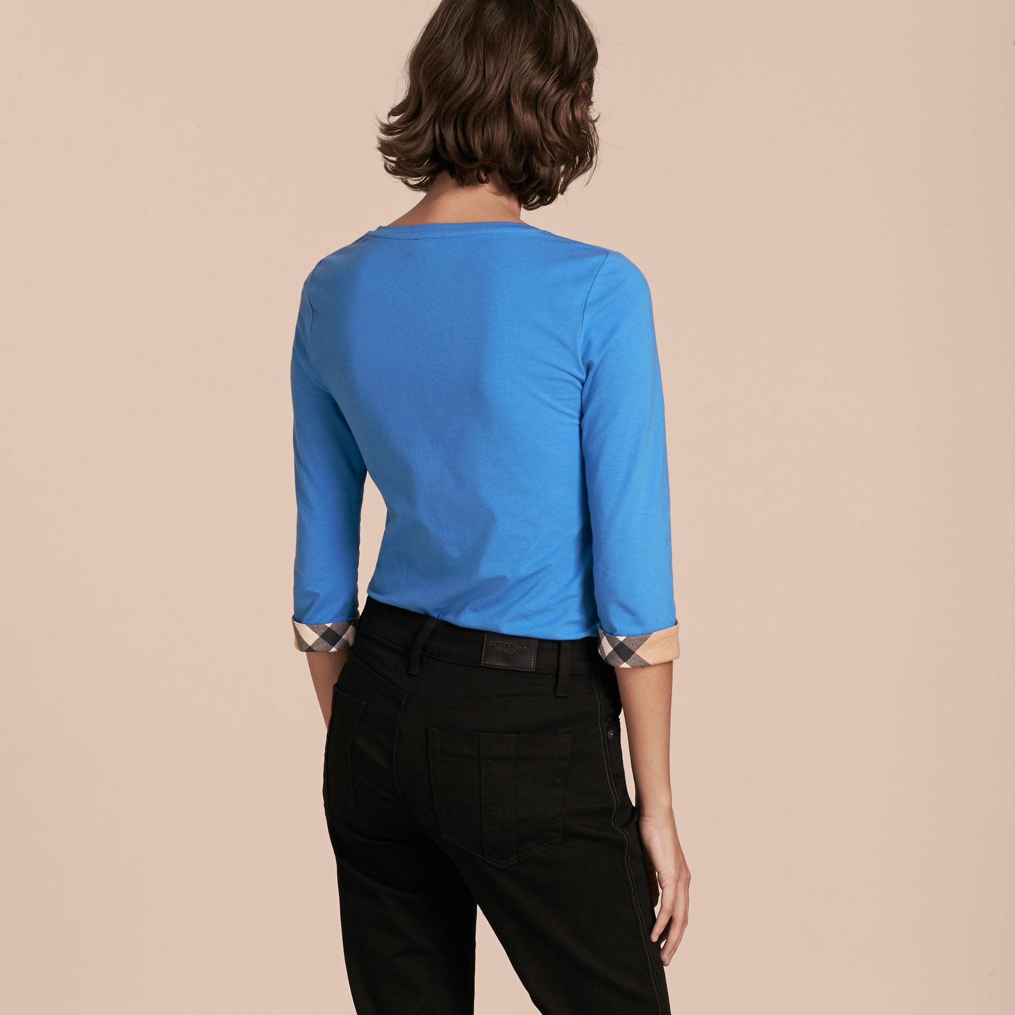 T-shirt manches trois-quarts  - Bright Hydrangea