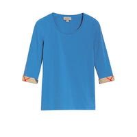 T-shirt manches trois-quarts  - Bright Hydrangea