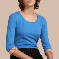 T-shirt manches trois-quarts  - Bright Hydrangea