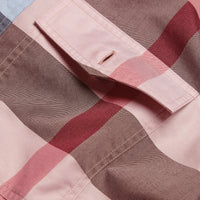 Chemise en popeline de coton à motif check - Ash Rose