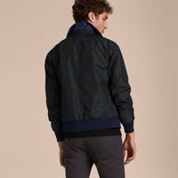 Bomber réversible en tissu technique - Bright Navy