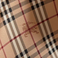 Petit Sac The Canter avec motif Haymarket check - Tan
