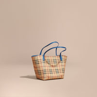 Petit Sac The Canter avec motif Haymarket check - Mineral Blue