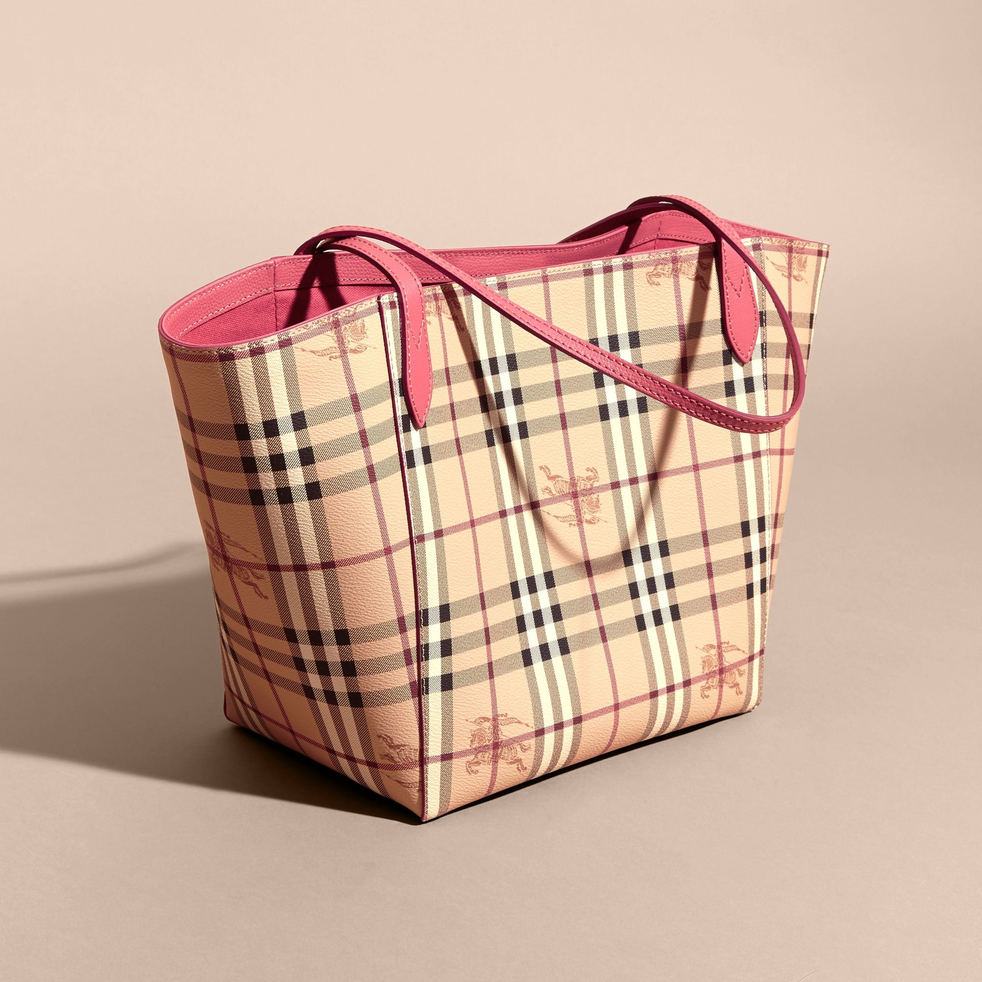 Petit Sac The Canter avec motif Haymarket check - Plum Pink