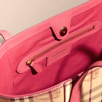 Petit Sac The Canter avec motif Haymarket check - Plum Pink