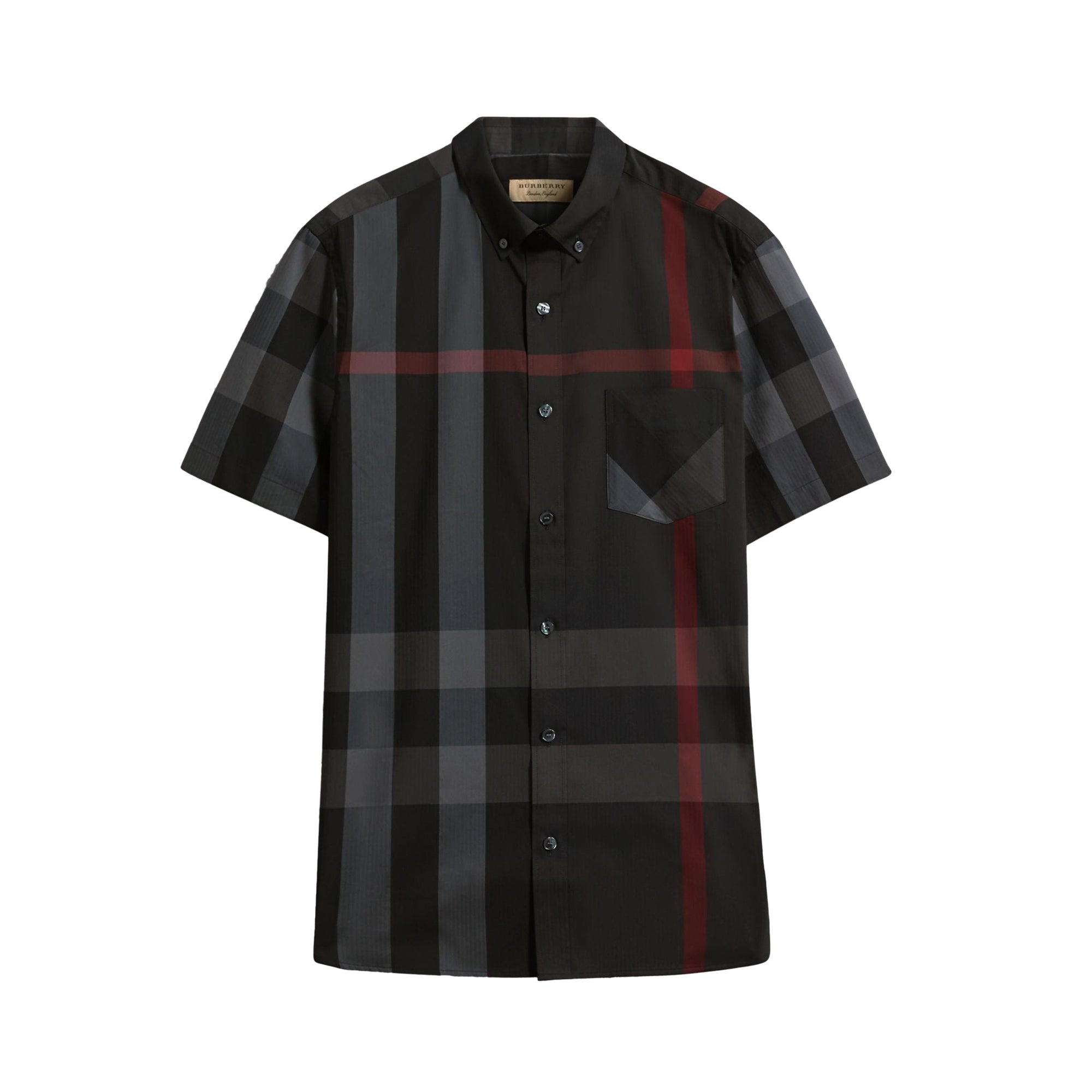 Chemise en coton extensible mélangé - Charcoal