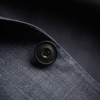 Costume de coupe moderne en lin et laine Travel Tailoring - Slate Blue