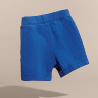 Short en jersey de coton avec cordon de serrage - Brilliant Blue