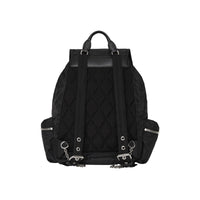 Grand sac The Rucksack en nylon technique et cuir - Black
