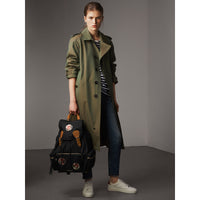 Grand sac The Rucksack avec appliqués à motifs Pallas Heads - Black