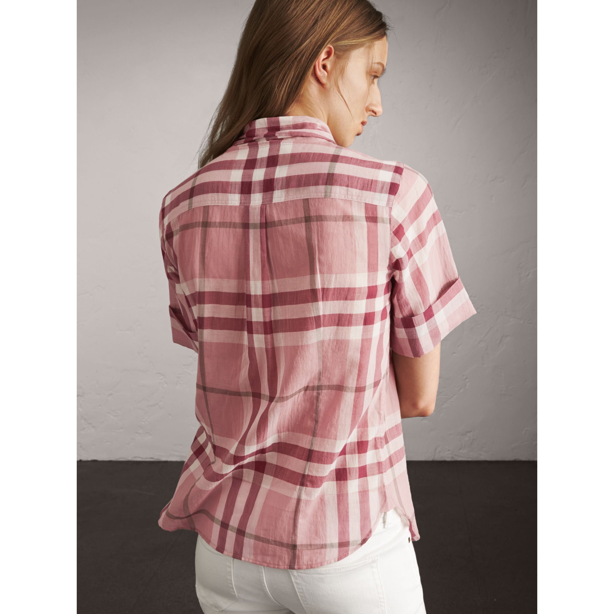 Chemise col lavallière - Antique Pink