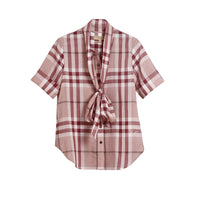 Chemise col lavallière - Antique Pink