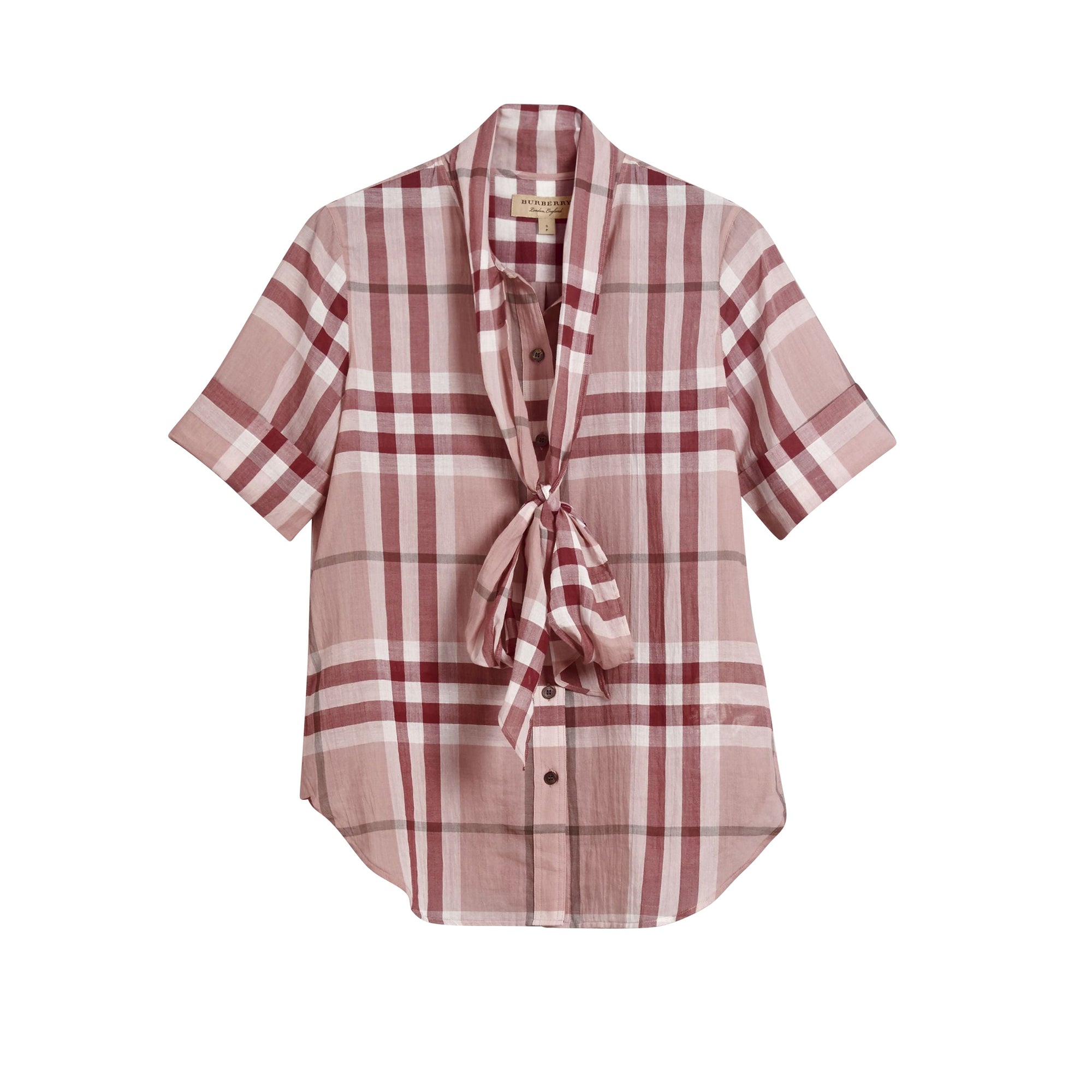 Chemise col lavallière - Antique Pink