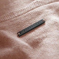 Cardigan ouvert en laine mérinos et soie - Pale Taupe