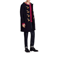 Duffle-coat The Greenwich en laine - Navy