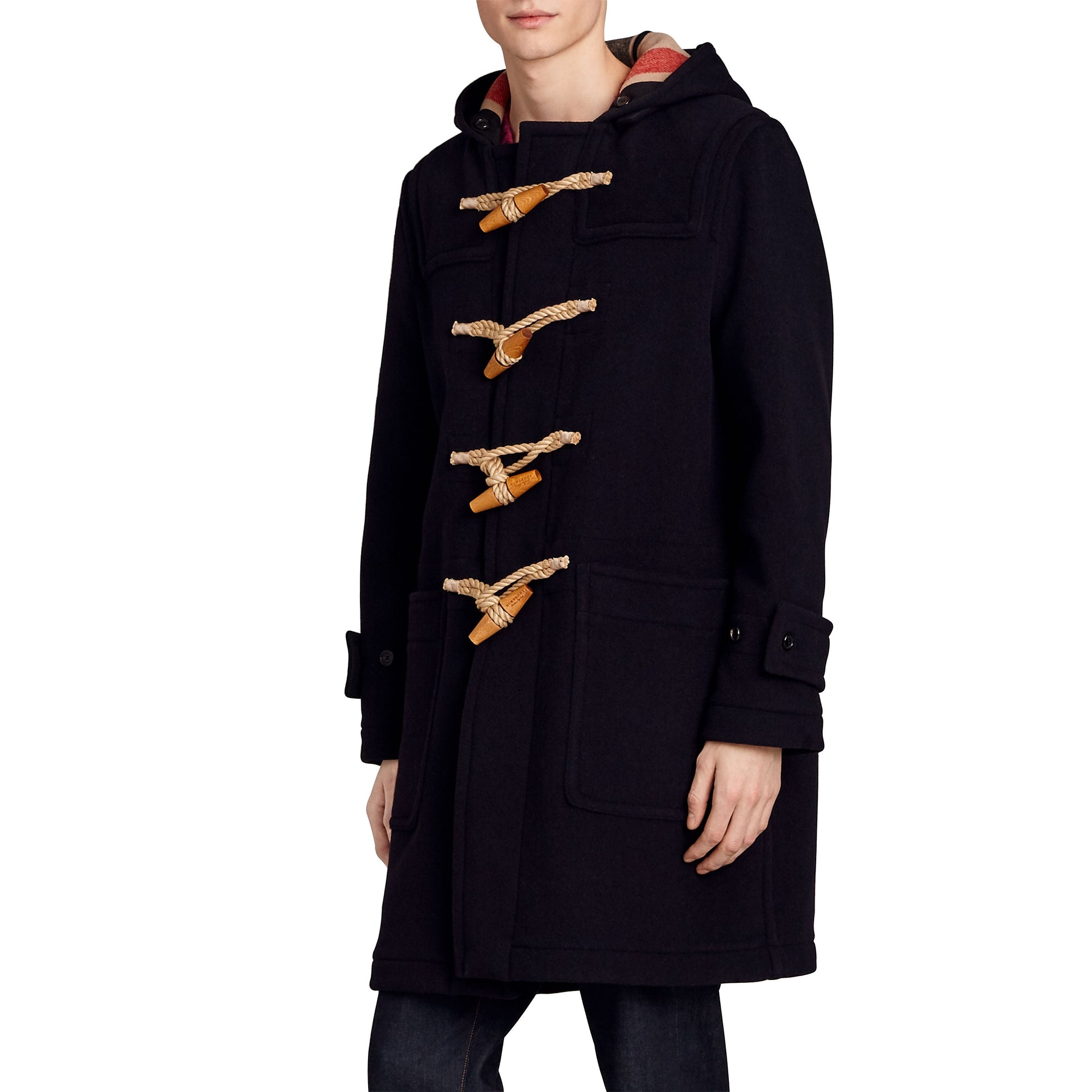 Duffle-coat The Greenwich en laine - Navy