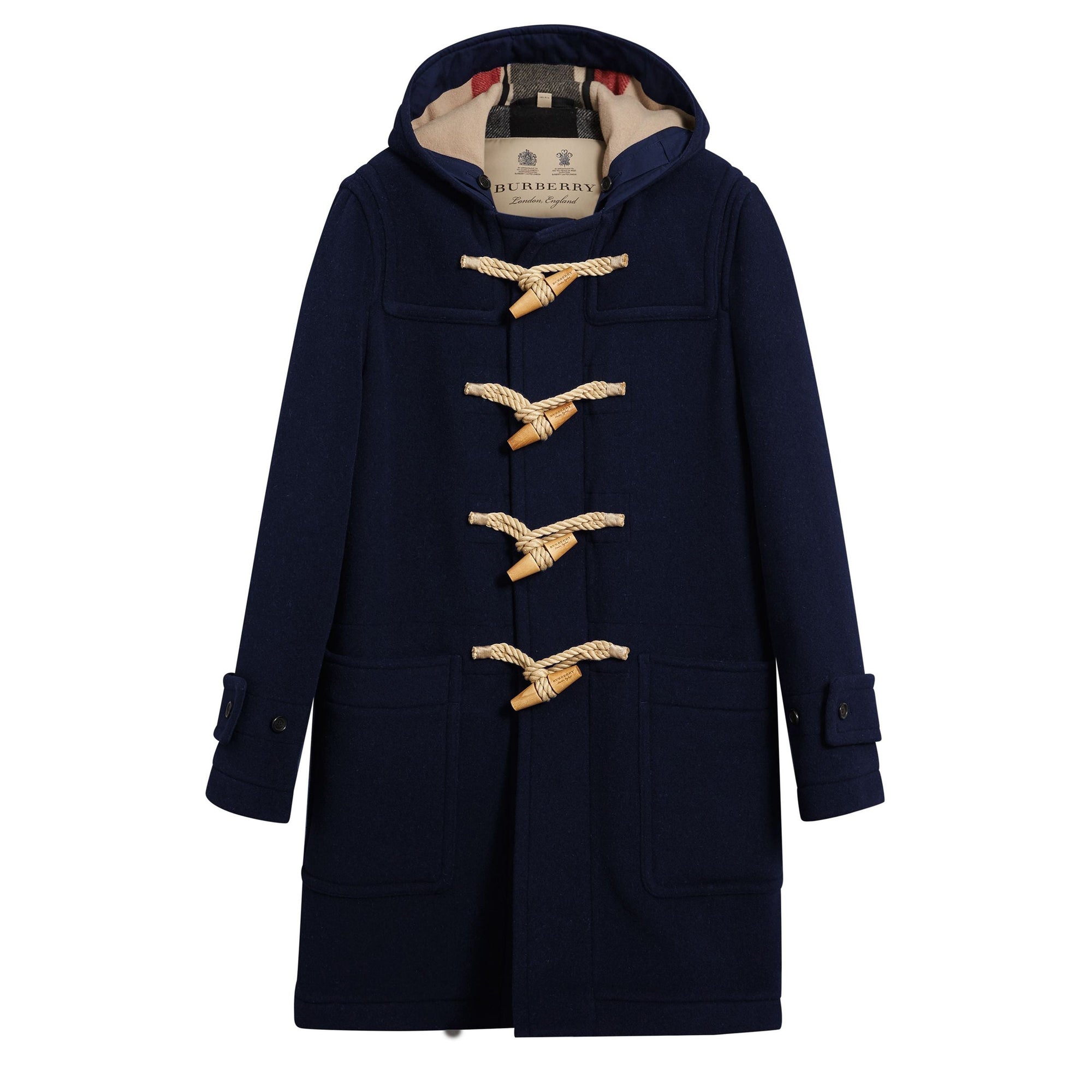 Duffle-coat The Greenwich en laine - Navy