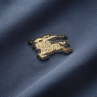 Polo en piqué de coton - Steel Blue