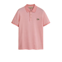 Polo en piqué de coton - Chalk Pink
