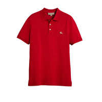 Polo en piqué de coton - Military Red