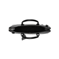 Grand attaché-case en cuir London - Black