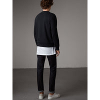 Sweat-shirt en coton avec motif Bestiaire - Black