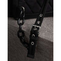 Sac à dos The Rucksack medium en cuir - Black