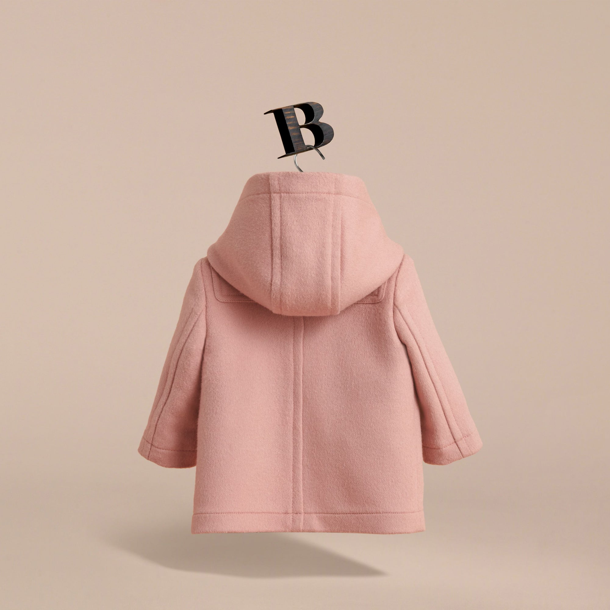 Duffle-coat en laine - Pale Rose