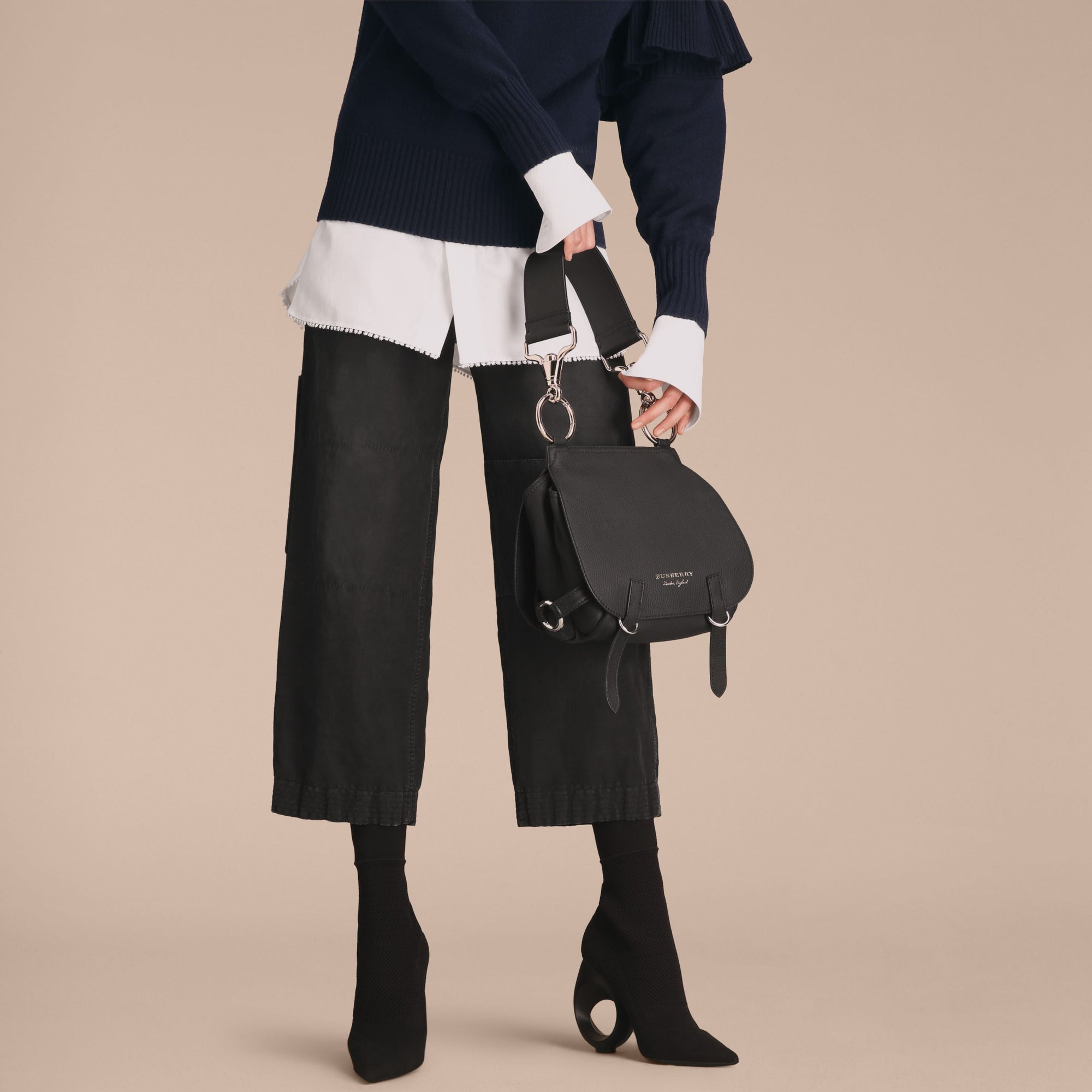 The Bridle en cuir de cerf - Black