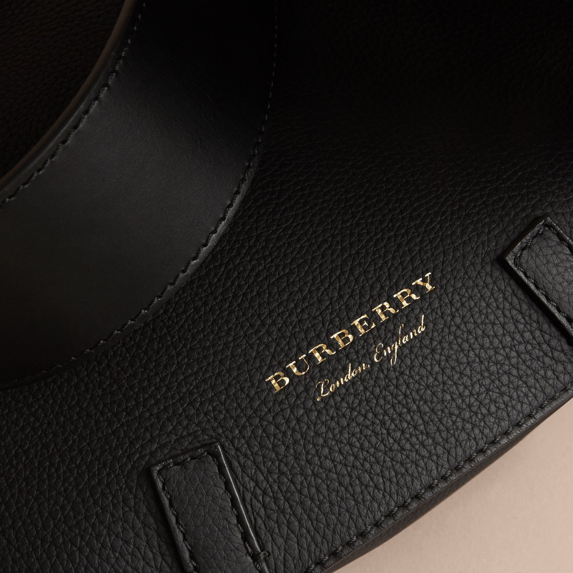 The Bridle en cuir de cerf - Black