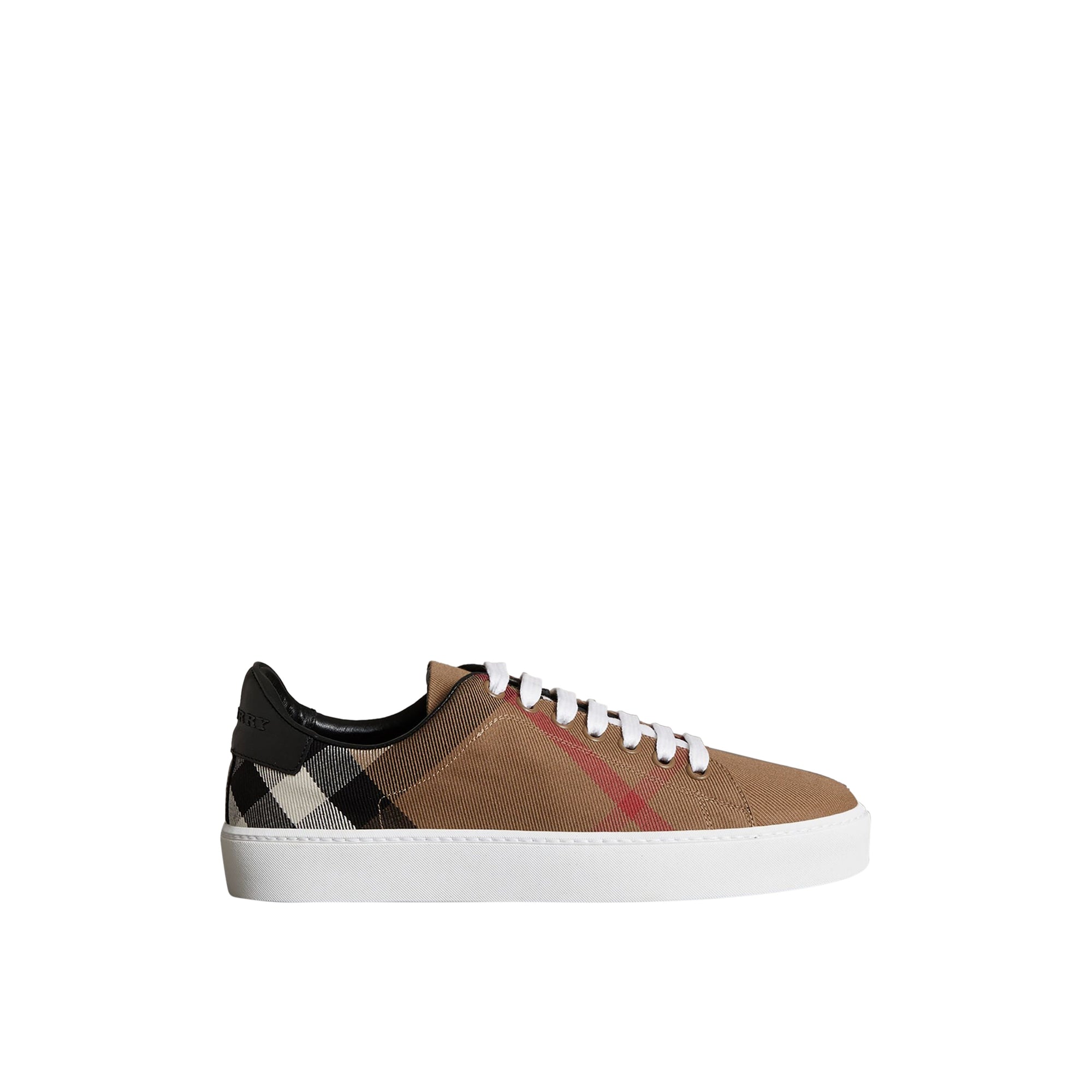 Sneakers en coton House check et cuir - Classic Check
