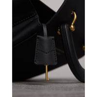 Sac à main DK88 moyen en cuir - Black