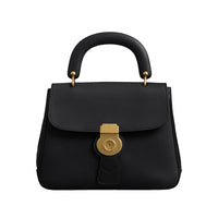 Sac à main DK88 moyen en cuir - Black