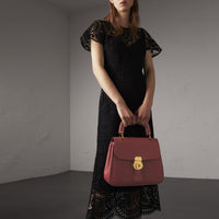 Sac à main DK88 moyen en cuir - Antique Red