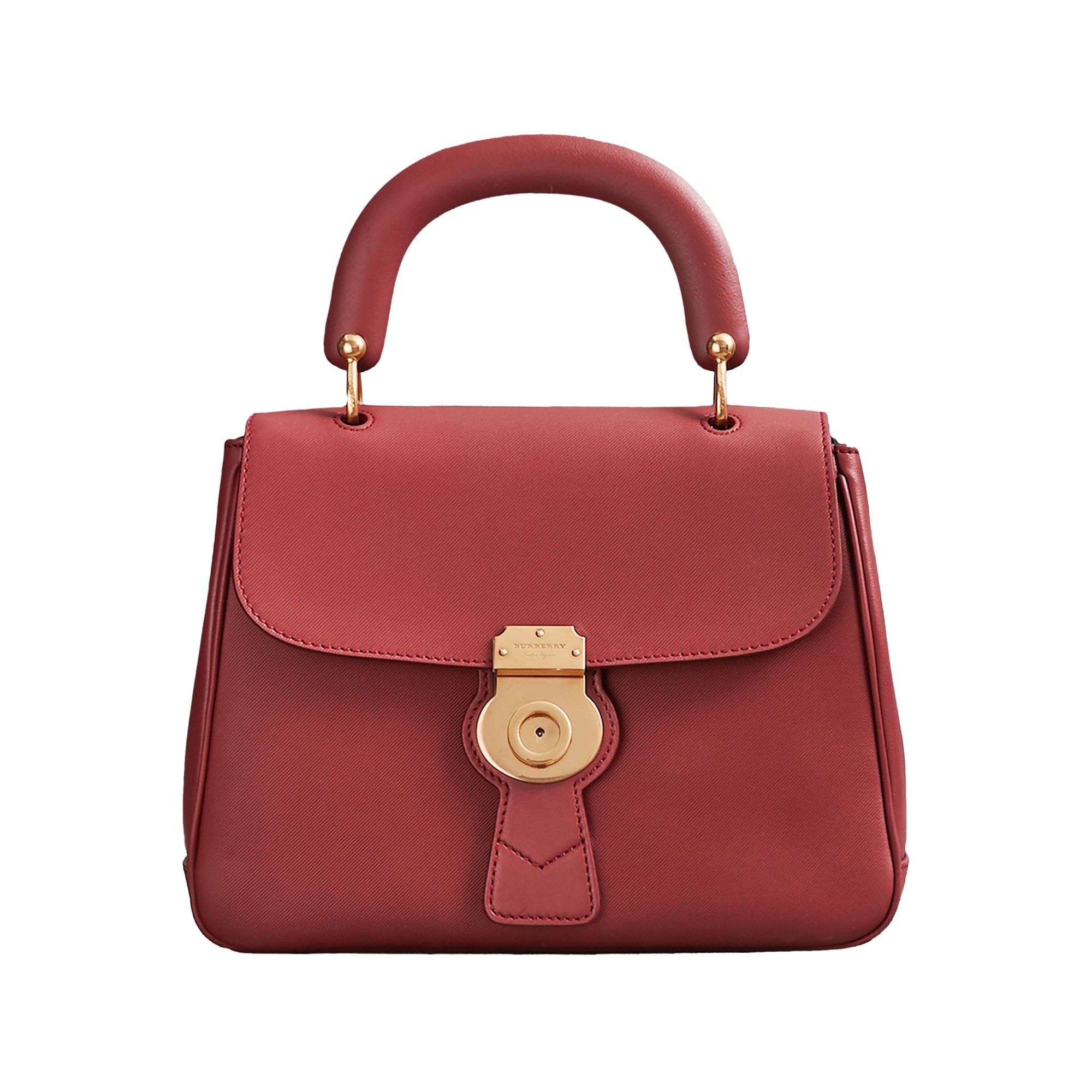 Sac à main DK88 moyen en cuir - Antique Red
