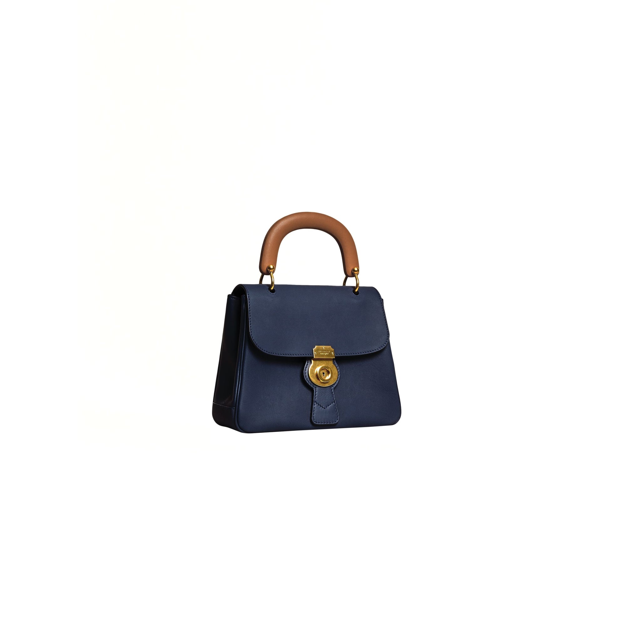 Sac à main DK88 moyen en cuir - Ink Blue