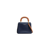 Sac à main DK88 moyen en cuir - Ink Blue