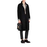 Petit sac cartable DK88 en cuir - Black