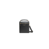 Petit sac cartable DK88 en cuir - Black