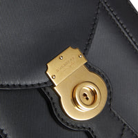 Petit sac cartable DK88 en cuir - Black